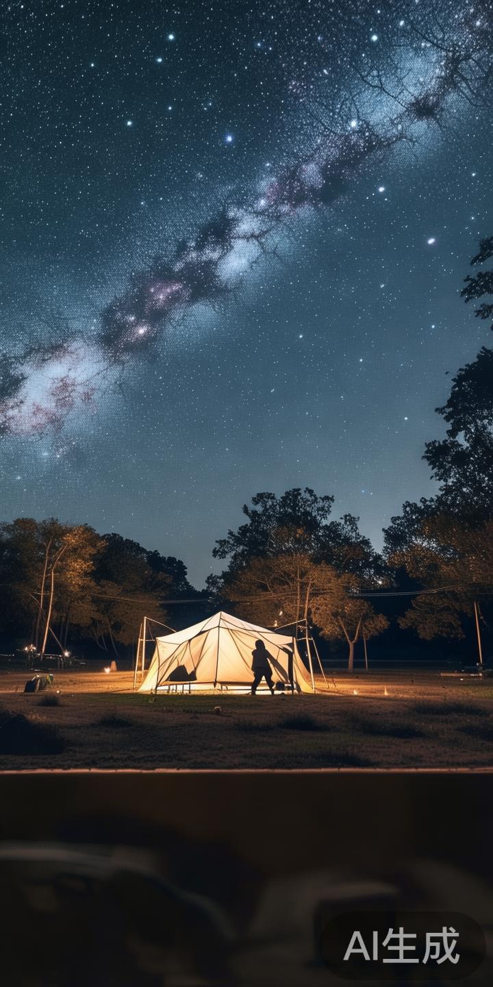 场地的选择直接影响体验的效果。应选取远离城市灯火污